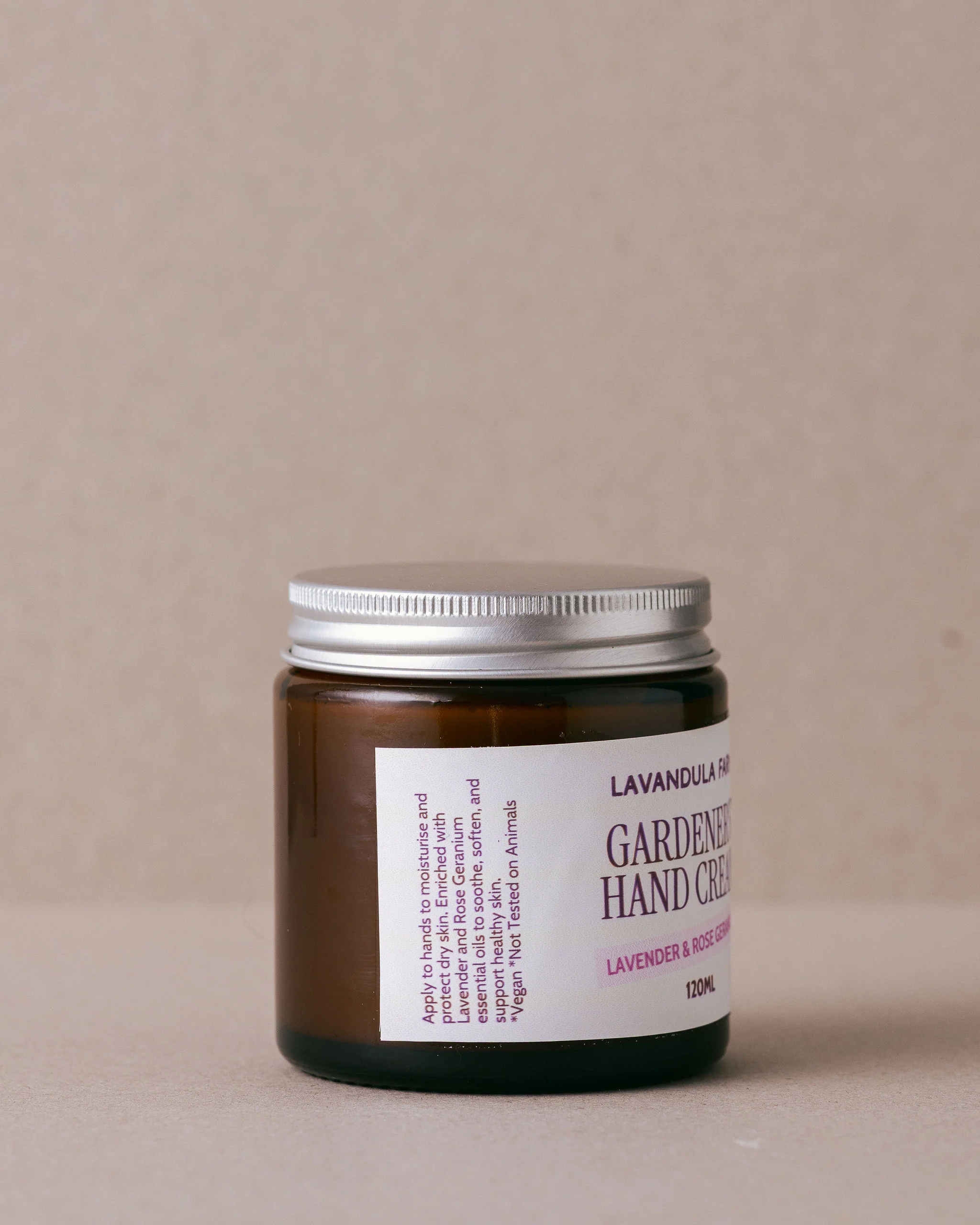 Gardener's  Hand Cream | Rose Geranium & Lavender - Image 3